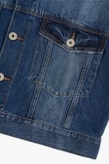 Áo Khoác Jean Bò Nam Form Suông