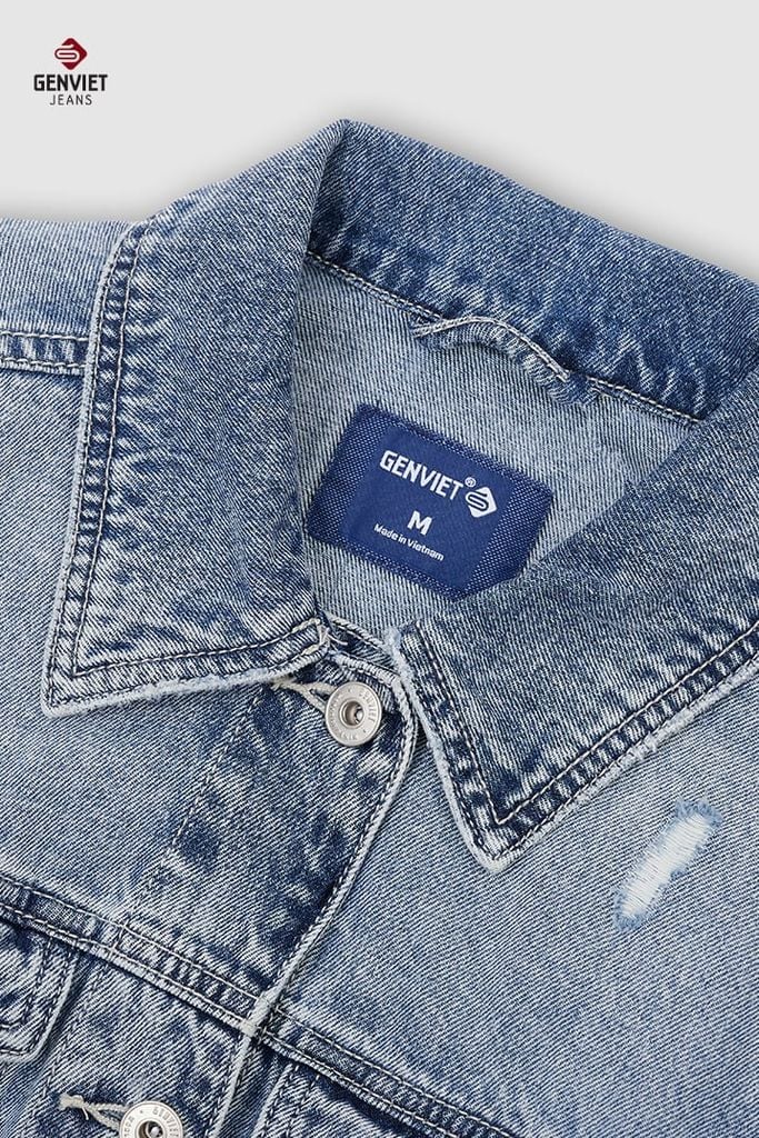 Áo Khoác Jean Nữ 1 Lớp - Basic Trẻ Trung & Cá Tính