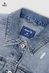 Áo Khoác Jean Nữ 1 Lớp - Basic Trẻ Trung & Cá Tính