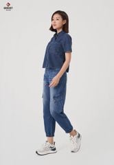 Quần Jeans Nữ Dáng Baggy