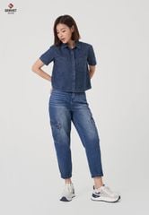 Quần Jeans Nữ Dáng Baggy