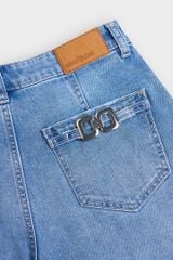 Quần Dài Jeans Nữ Dáng Suông