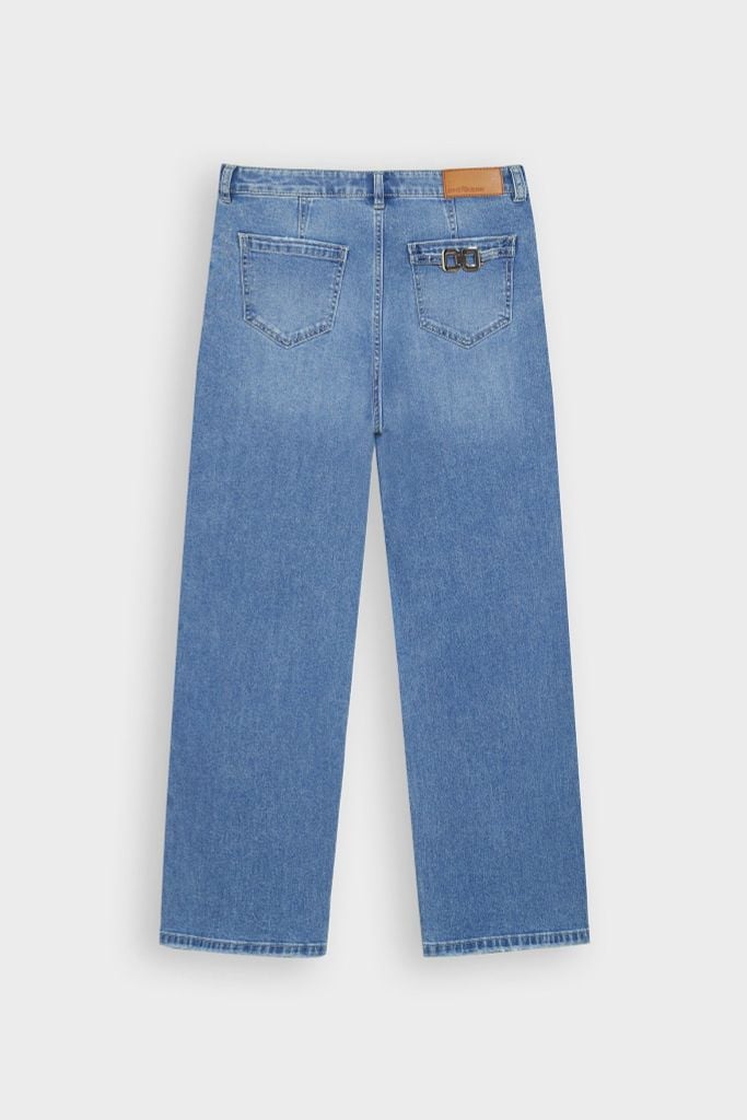 Quần Dài Jeans Nữ Dáng Suông