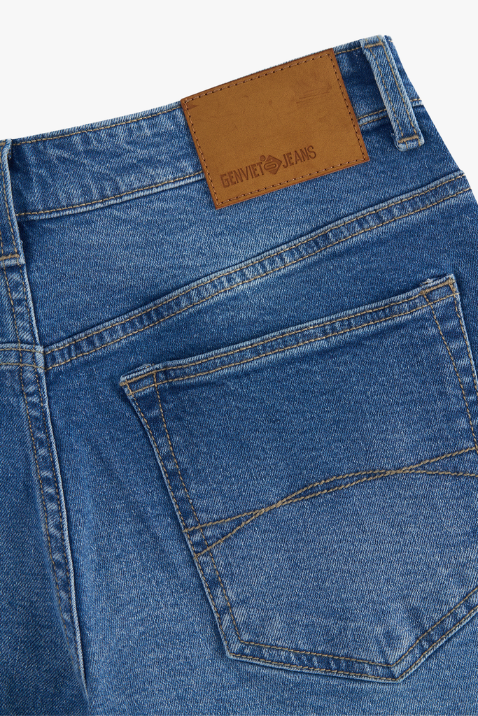 Quần Jean Nam Dài Ống Đứng