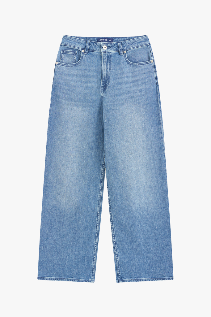 Quần Dài Jeans Nữ Dáng Suông