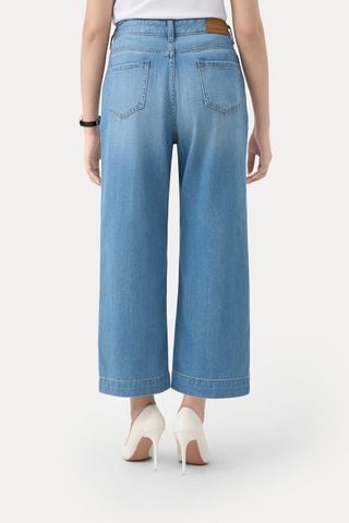 Quần Jean Nữ Ống Suông Cạp Cao - Tôn Dáng Trẻ Trung, Thoải Mái Mọi Lúc