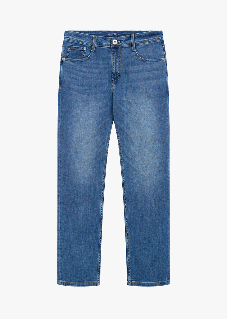 Quần Jean Nam Ống Col Đứng 08921