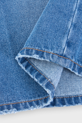 Quần Short Jean Ngố Bò Nam - Co Giãn Thoải Mái, Trẻ Trung Hiện Đại