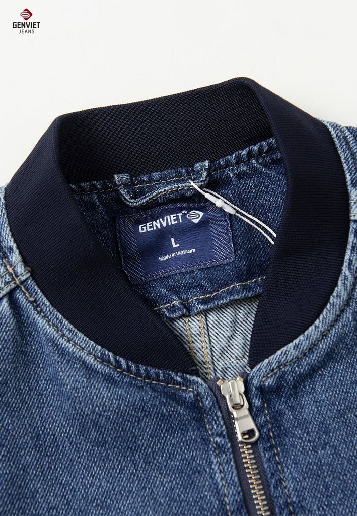 Áo Khoác Jeans 1 Lớp Nam