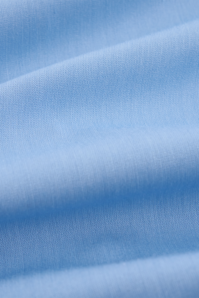 Đầm Xòe Nữ Liền Thân Tay Ngắn Cổ Tròn - Soft Denim Mềm Mát