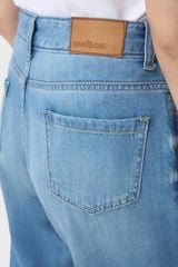 Quần Jean Nữ Ống Suông Cạp Cao - Tôn Dáng Trẻ Trung, Thoải Mái Mọi Lúc