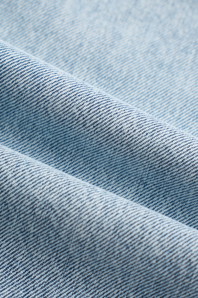 Quần Jean Nữ Ống Suông Denim Thượng Hạng Xanh Chàm - Che Khuyết Điểm Tôn Dáng