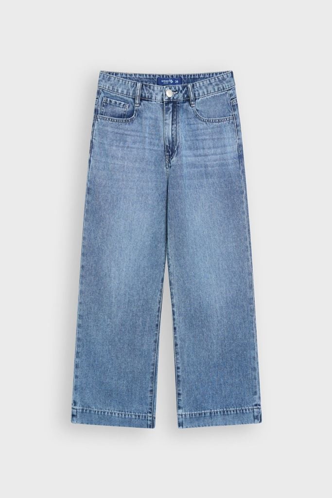 Quần Dài Jeans Nữ Dáng Suông