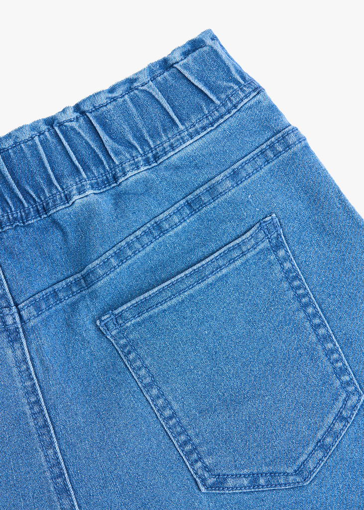 Quần Sooc Jeans Nữ Dáng Suông