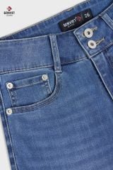 Quần Dài Jeans Nữ Ống Vảy