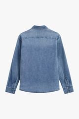 Áo Sơ Mi Jean Nam Dài Tay Form Ôm