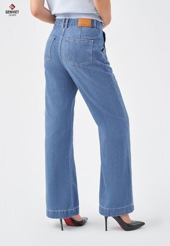 Quần Jeans Nữ Ống Vảy