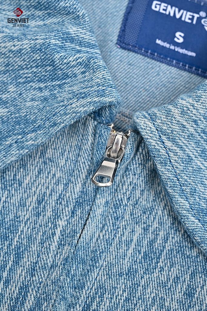 Áo Khoác Jeans Nữ  Bomber