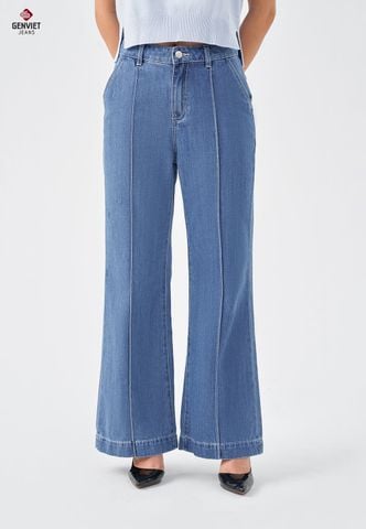 Quần Jeans Nữ Ống Vảy