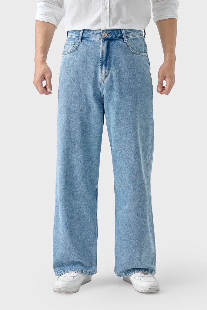 Quần Jean Ống Suông Nam - Trẻ Trung & Năng Động