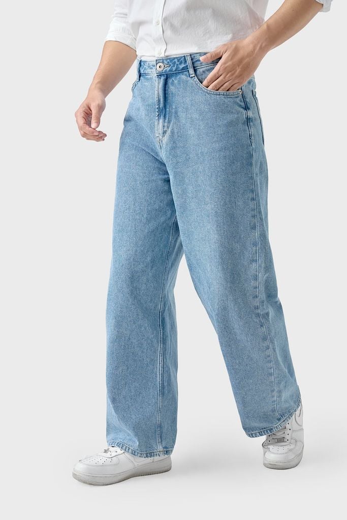 Quần Jean Ống Suông Nam - Trẻ Trung & Năng Động