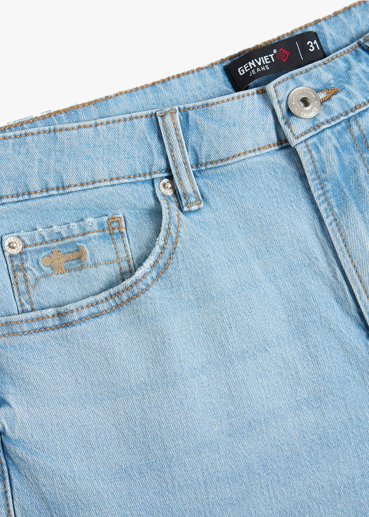 Quần Dài Jeans Nam Col Đứng