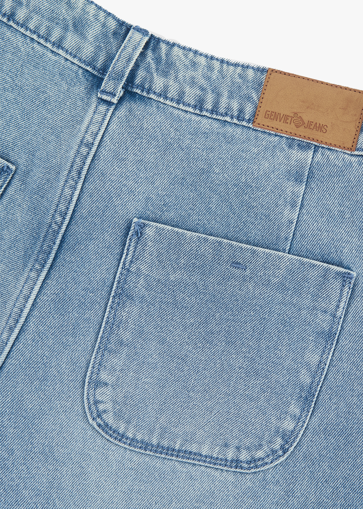 Quần Jeans Nữ Ống Thùng