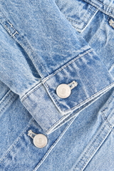 Áo Khoác Jeans Nữ 1 Lớp Croptop