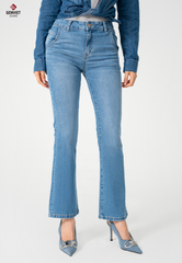 Quần Jeans Nữ Ống Vảy