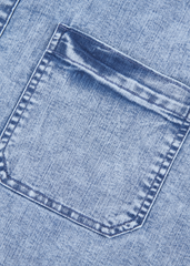 Áo Sơ Mi Jean Nam Cộc Tay - Form Oversize Thoải Mái