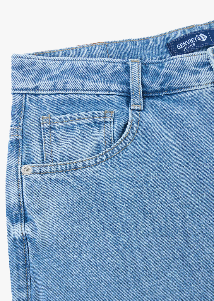 Quần Jean Ống Suông Nam - Trẻ Trung & Năng Động