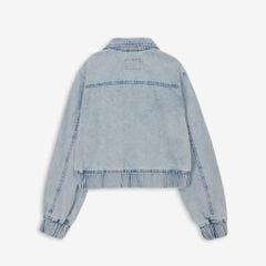 Áo Khoác Jean Nữ Bomber – Dễ Mặc & Không Kén Dáng