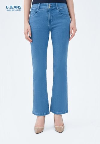 Quần Jeans Nữ Ống Vẩy