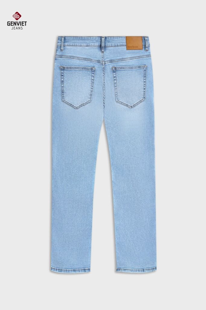 Quần Jean Nam Ống Đứng – Giặt Mài Trẻ Trung