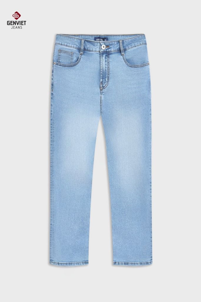 Quần Jean Nam Ống Đứng – Giặt Mài Trẻ Trung