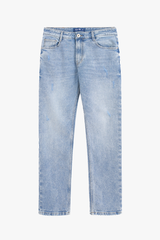 Quần Jean Nam Form Col Đứng - Vải Jeans Chéo Bền Chắc