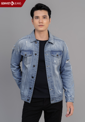 Áo Khoác Jeans 1 Lớp Nam
