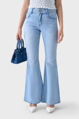 Quần Jean Nữ Ống Vảy Cạp Cao – Tôn Dáng Hoàn Hảo