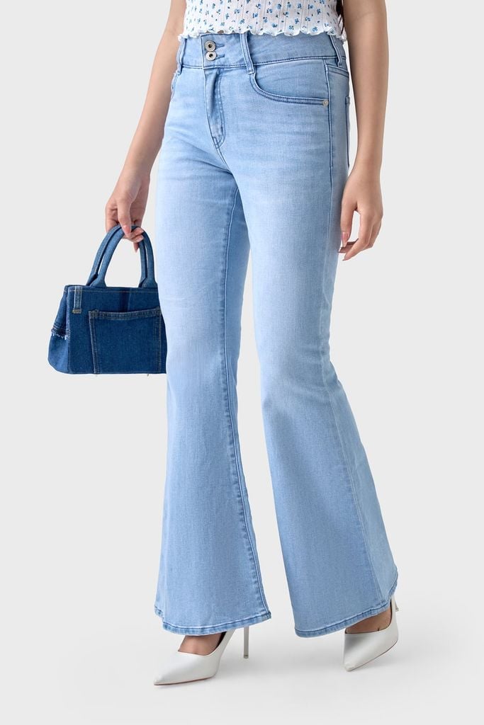 Quần Jean Nữ Ống Vảy Cạp Cao – Tôn Dáng Hoàn Hảo