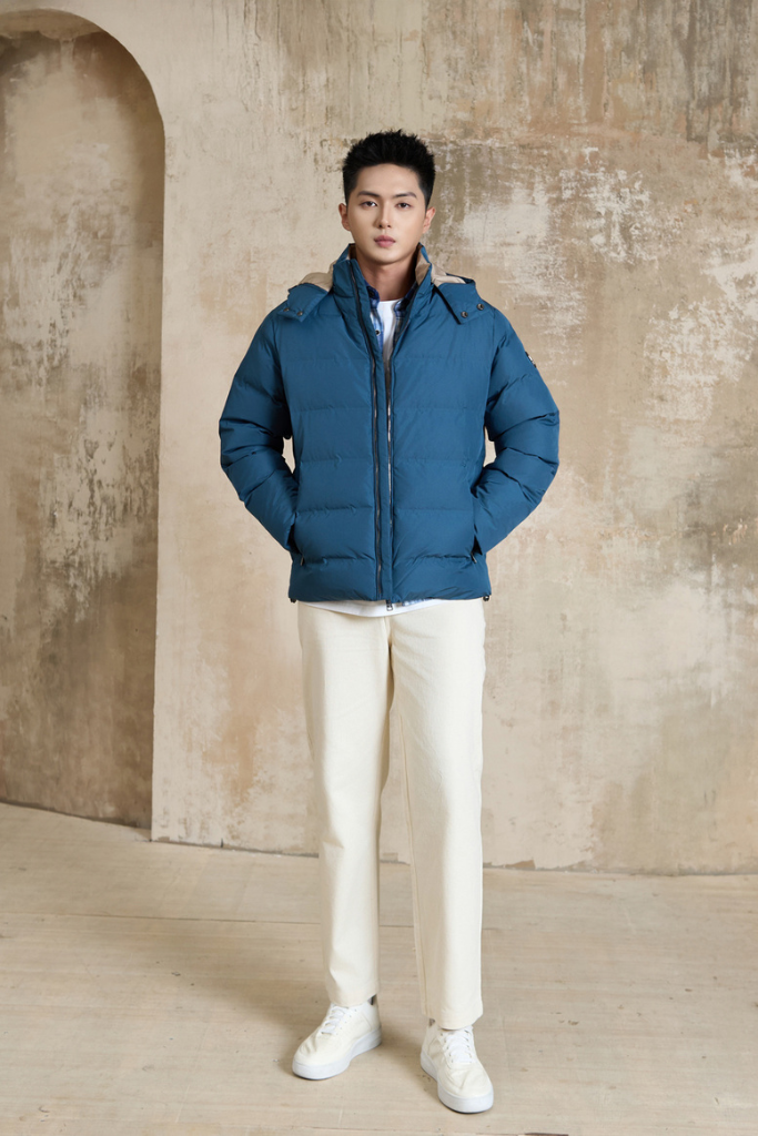 Áo Phao 3 Lớp Chần Bông Có Mũ Tháo Rời - Tay Bo Chun, Ấm Áp