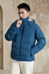 Áo Phao 3 Lớp Chần Bông Có Mũ Tháo Rời - Tay Bo Chun, Ấm Áp