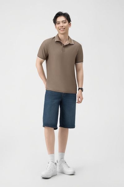 Set Polo Denim Năng Động