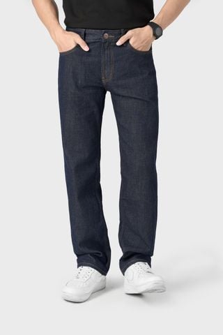 Quần Jean Nam Ống Đứng - Cotton Thoáng, Form Classic Dễ Mặc