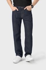 Quần Jean Nam Ống Đứng - Cotton Thoáng, Form Classic Dễ Mặc