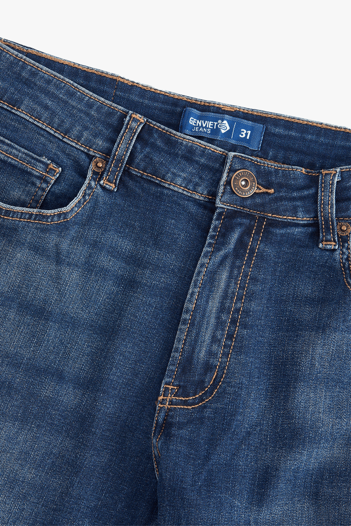 Quần Dài Jeans Nam Col Đứng