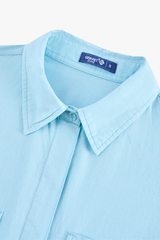 Áo Sơmi Cộc Tay Nữ Croptop