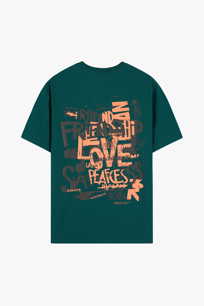 Áo Phông Unisex Tay Ngắn Form Suông - Chất Thun Mềm Mịn Thoáng Mát