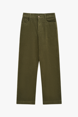 Quần Nhung Nữ Ống Suông ​Dài