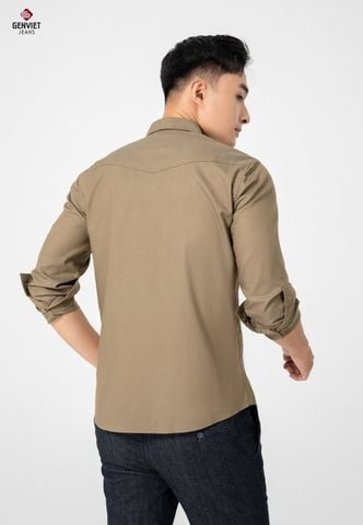 Áo Sơ Mi Dài Tay Nam T3121C8421