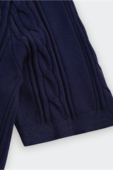 Áo Polo Dệt Kim Nam Suông Vừa Len Sợi Dệt Knit Cao Cấp - Thiết Kế Vặn Thừng Tinh Xảo Lịch Lãm